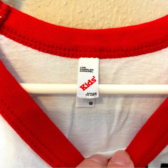 Christmas Santa They See Me Rollin They Hating baseball tee youth size 6 - Picture 5 of 5